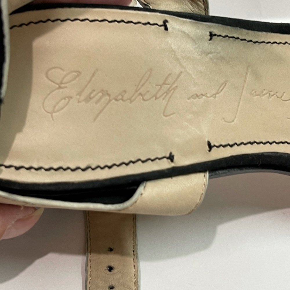 Elizabeth and James, Ryann leather sandals Size 9 - Picture 10 of 13